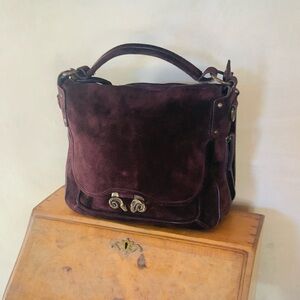 Derek Lam Suede Anthea Bag